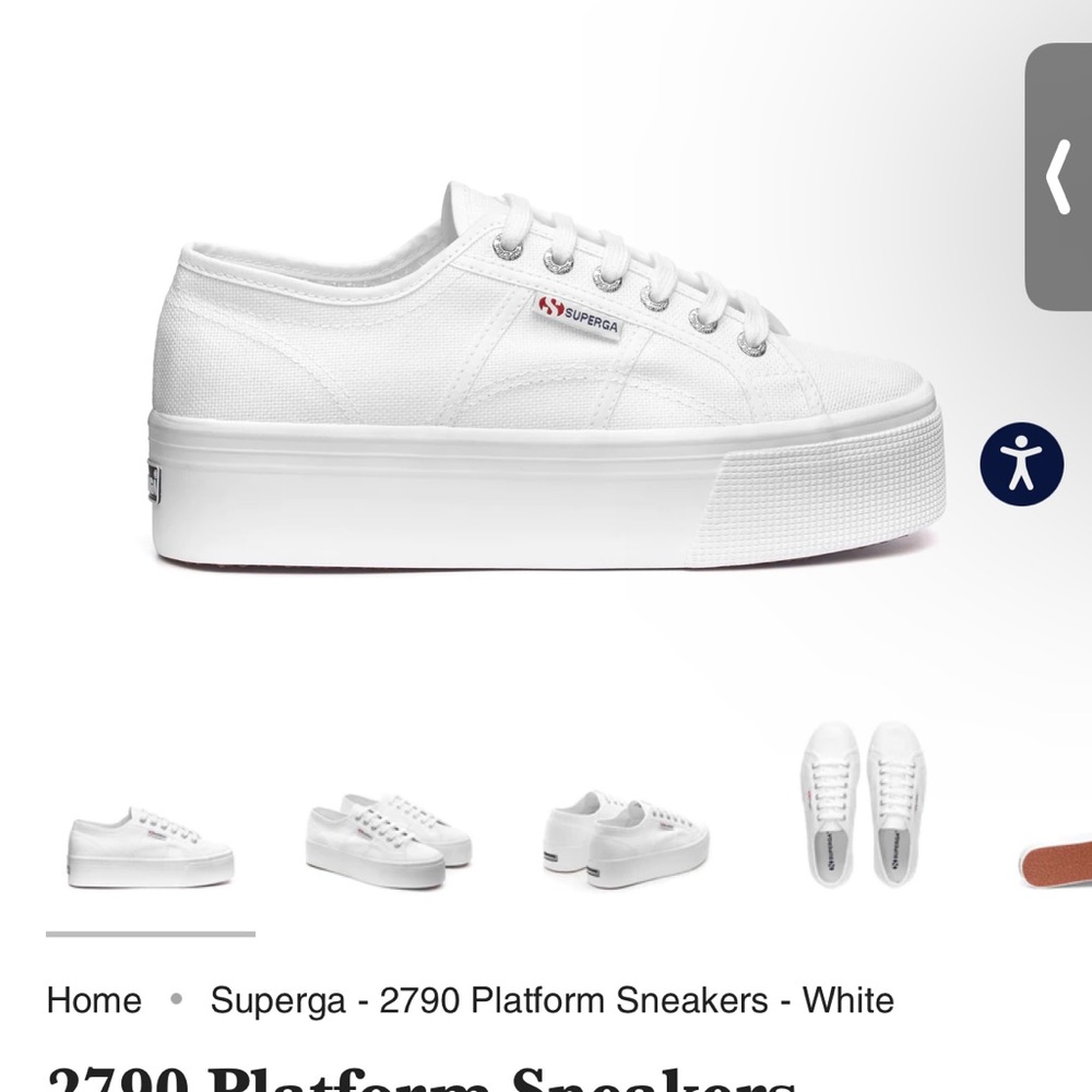 Superga platform sneakers